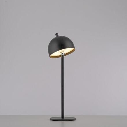 JUST LIGHT Kolekce Schöner Wohnen LED bateriové stolní svítidlo BELLIES, černé, nabíjecí přes USB 3000K