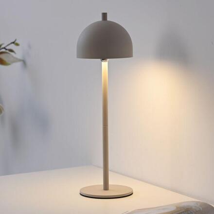 JUST LIGHT Kolekce Schöner Wohnen LED bateriové stolní svítidlo BELLIES, písková barva, nabíjecí, USB 3000K