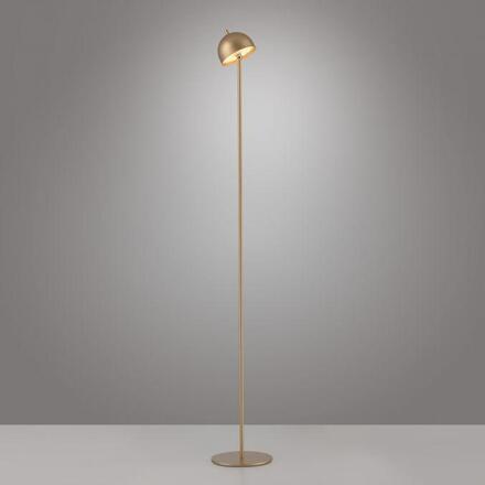 JUST LIGHT Kolekce Schöner Wohnen LED stojací svítidlo na baterie BELLIES, zlaté, nabíjecí přes USB 3000K