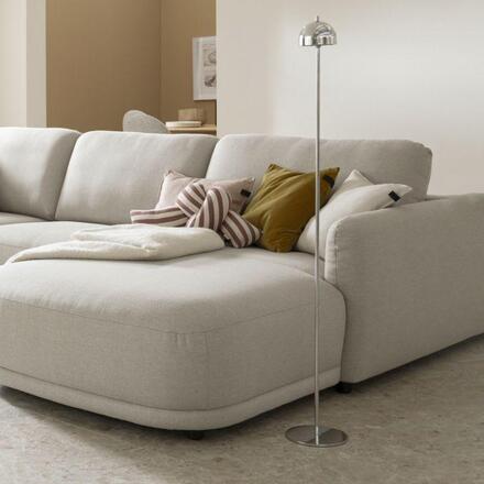 JUST LIGHT Kolekce Schöner Wohnen LED stojací svítidlo na baterie BELLIES, chrom, nabíjecí přes USB 3000K