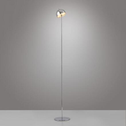 JUST LIGHT Kolekce Schöner Wohnen LED stojací svítidlo na baterie BELLIES, chrom, nabíjecí přes USB 3000K