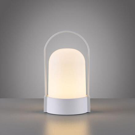 JUST LIGHT LED bateriové svítidlo AKKU-JAN, bílá, 3000K