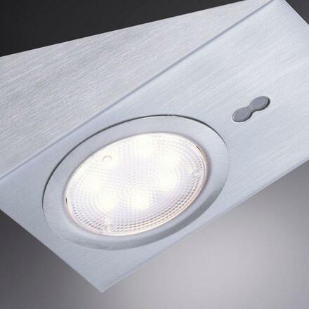 LEUCHTEN DIREKT is JUST LIGHT LED skříňkové svítidlo, ocel, 3-ramenné, klínovité, moderní 3000K 84111-55-3