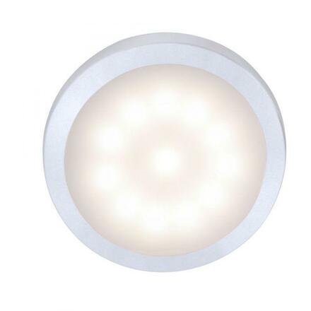 LEUCHTEN DIREKT is JUST LIGHT LED skříňková svítidla 3ks sada, vč. kabeláže, stříbrná 3000K