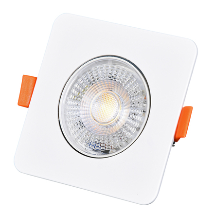Ecolite SMD čtverec 9cm výklopný max.7W IP20 560lm CCT bílá LED-YL202/7W/CCT/BI