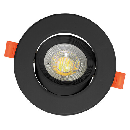 Ecolite SMD kruh 11cm výklopný 12W IP20 960lm 3CCT černá LED-ZHS04/12W/CCT/CR