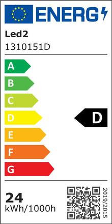 LED2 LINO 90 P, W DALI/PUSH - stmívatelné 1310151D