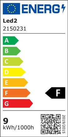 LED2 SPOT B, W ZÁPUSTNÉ BÍLÉ 3000K 2150231