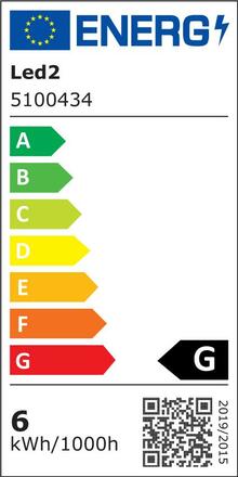 LED2 BLOCK, A NÁSTĚNNÉ ANTRACITOVÉ IP54 5100434