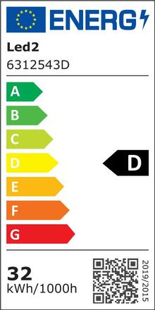 LED2 6312543D LINO LASER 120, B DIM 32 4000K PROFI ČERNÉ