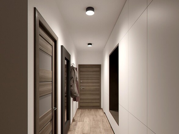 LED2 1010153DT BUTTON II, B DIM 12W 3000K/4000K stropní černé