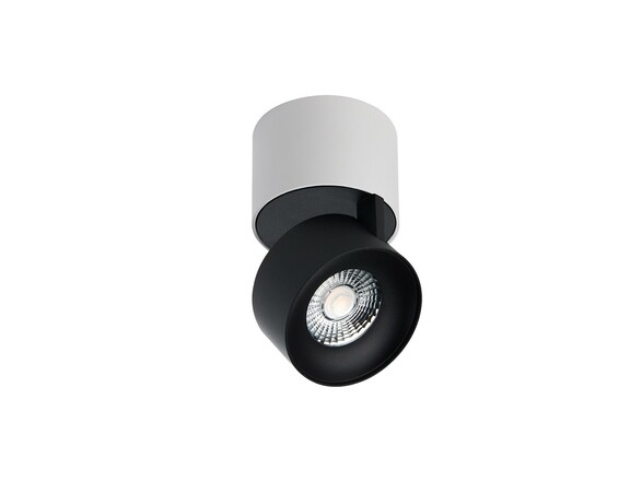 LED2 11508213 KLIP ON, WB 11W 2700K stropní černé/bílé