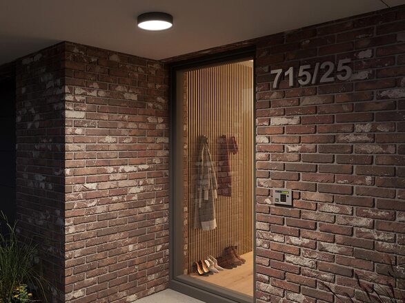 LED2 1234253CSTW Venkovní svítidlo MIRA 25, B CASAMBI TW 18W 3000K-4000K černá