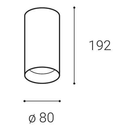 LED2 1251431ZB Stropní svítidlo LUKY, W ZIGBEE 20W 3000K UGR bílá