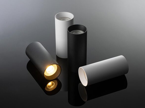 LED2 1251433CS Stropní svítidlo LUKY, B CASAMBI 20W 3000K UGR černá