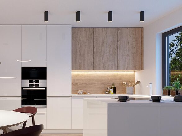 LED2 1251443CS Stropní svítidlo LUKY, B CASAMBI 20W 4000K UGR černá