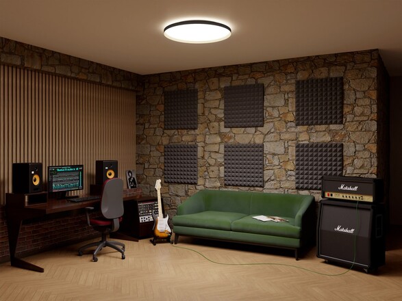 LED2 1274977DTW Stropní svítidlo MOON 60, G DALI TW/PUSH TW 60W (50+10) 2700K-4000K zlatá
