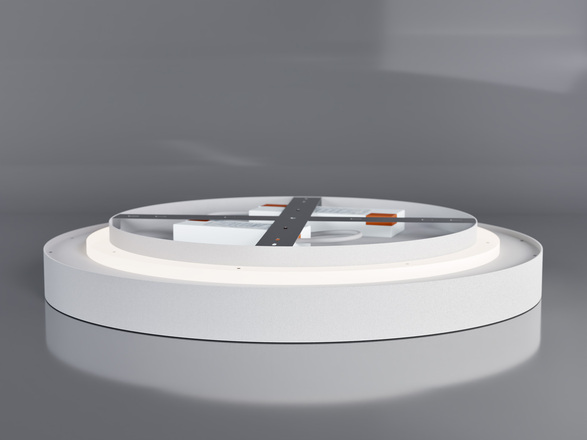 LED2 1276673DT Stropní svítidlo TORO 30 P/N, B TRIAC 20+5W 2700K/3000K/4000K černá