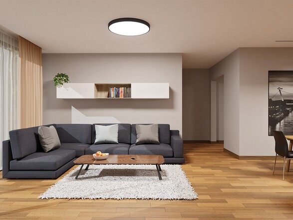 LED2 1276773ZBTW Stropní svítidlo MONO SLIM 100, B ZIGBEE TW 115W 2700K-4000K černá