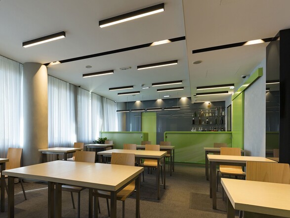 LED2 1314353DT Stropní svítidlo LINO II 150 P, B TRIAC 49W 3000K/3500K/4000K černá