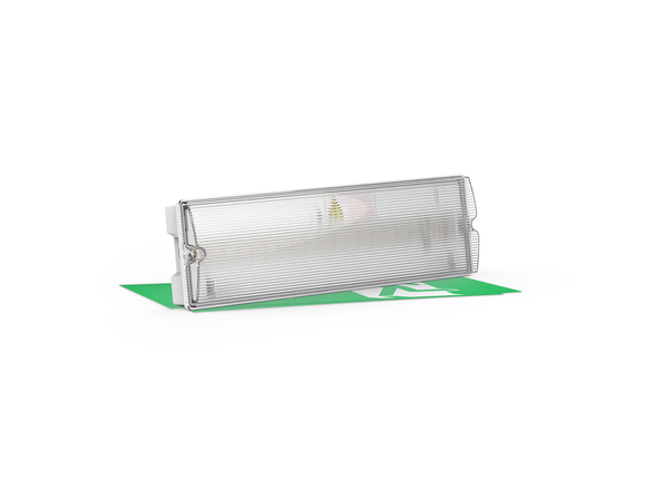 LED2 1440261 Nástěnné svítidlo SAFE ON 3W 6000K Emergency 3h bílá