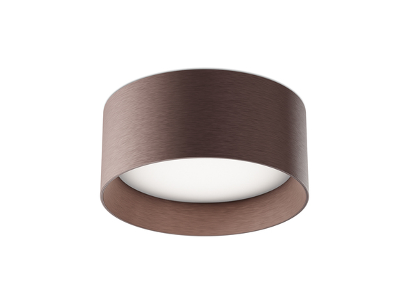 LED2 1481428D Stropní svítidlo ZETA ON L, CF DALI/PUSH 20W 2700K UGR hnědá