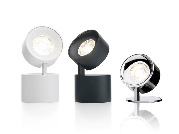 LED2 21507213DT KLIP, WB DIM 11W 2700K zápustné černé/bílé
