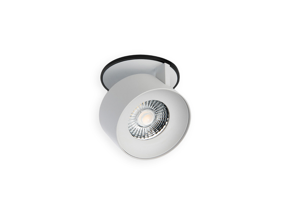 LED2 21507331CS Zápustné svítidlo KLIP, BW CASAMBI 11W 3000K černá/bílá