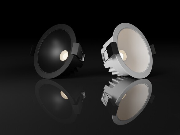 LED2 2235753 ZENO, B 10W 3000K/4000K/5000K zápustná černá
