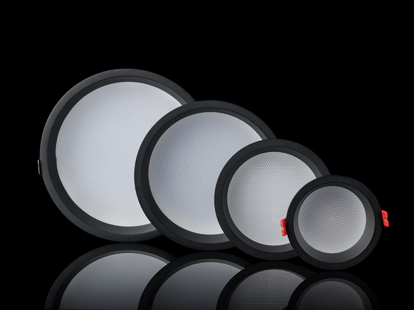 LED2 2250533CS Zápustné svítidlo ZETA S, B CASAMBI 15W 3000K UGR černá