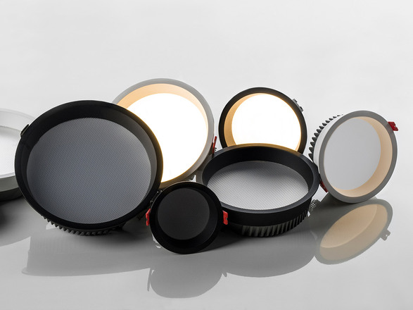 LED2 2550271D Zápustné svítidlo ZETA II S, W DALI/PUSH 14W 2700K/3000K/4000K UGR bílá