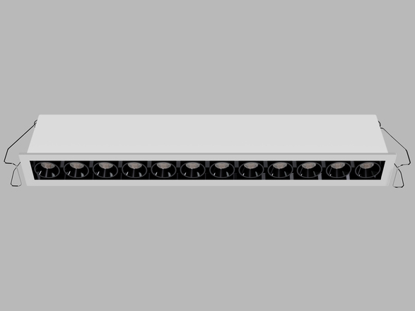 LED2 2560351DTW Zápustné svítidlo RIVA MINI 12, W DALI TW/PUSH TW 20W 3000K-4000K UGR bílá