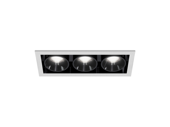 LED2 2560751D Zápustné svítidlo RIVA MAXI 3, W DALI/PUSH 15W 3000K/3500K/4000K UGR bílá