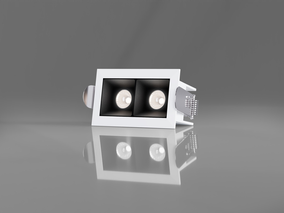 LED2 2562671D Zápustné svítidlo LINEAR II 2, W DALI/PUSH 4W 2700K/3000K/4000K UGR bílá