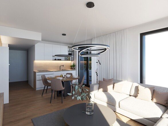 LED2 3271153CSTW Závěsné svítidlo CIRCLE 3 P-Z, B CASAMBI TW 136W 3000K-4000K černá