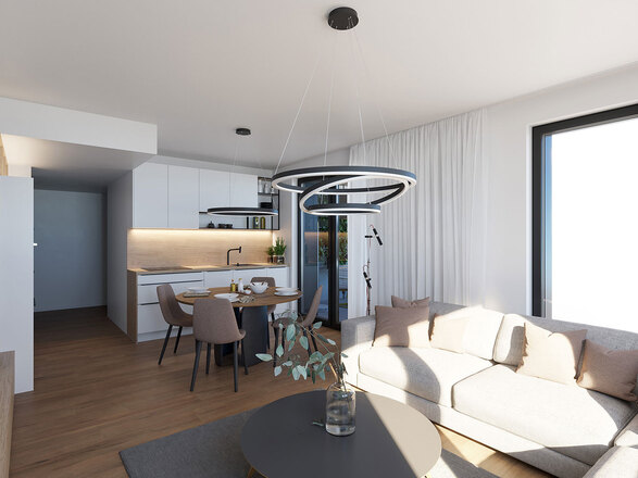 LED2 3271171CSTW Závěsné svítidlo CIRCLE 3 P-Z, W CASAMBI TW 136W 2700K-4000K bílá