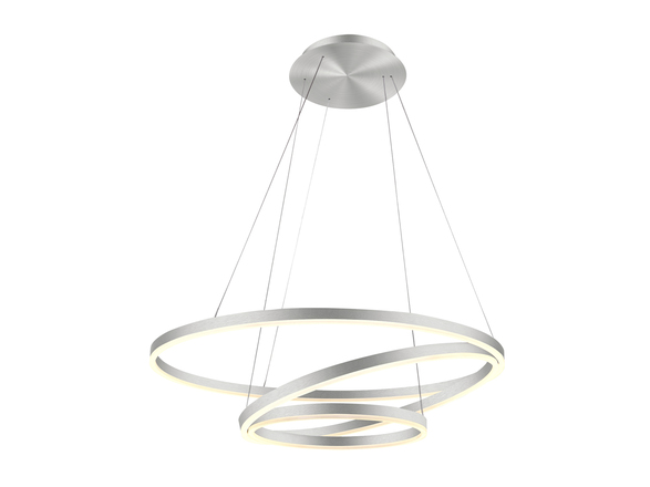 LED2 3271176D Závěsné svítidlo CIRCLE 3 P-Z, N DALI/PUSH 136W 2700K/3000K/4000K matný nikl