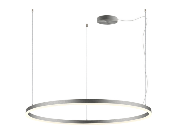LED2 3273476DTW Závěsné svítidlo CIRCLE 100 P-Z, N DALI TW 80W 2700K-4000K matný nikl