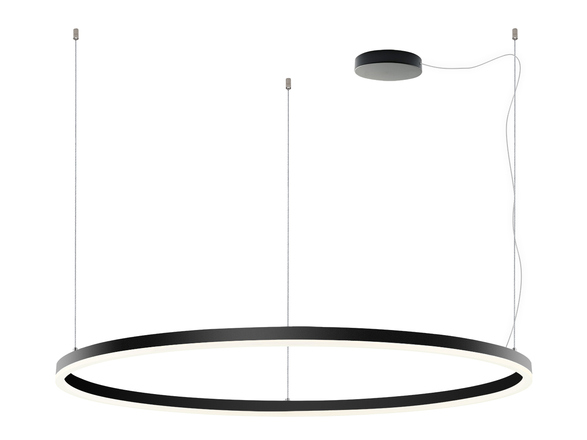 LED2 3273553D Závěsné svítidlo CIRCLE 120 P-Z, B DALI/PUSH DIM 100W 3000K/4000K černá