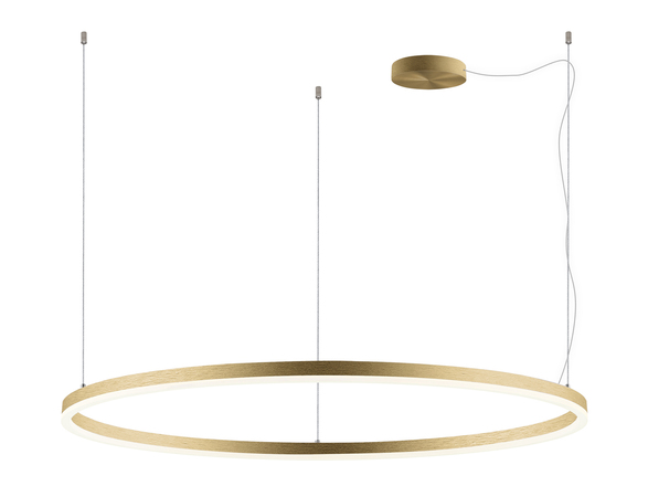 LED2 3273577DTW Závěsné svítidlo CIRCLE 120 P-Z, G DALI TW 100W 2700K-4000K zlatá