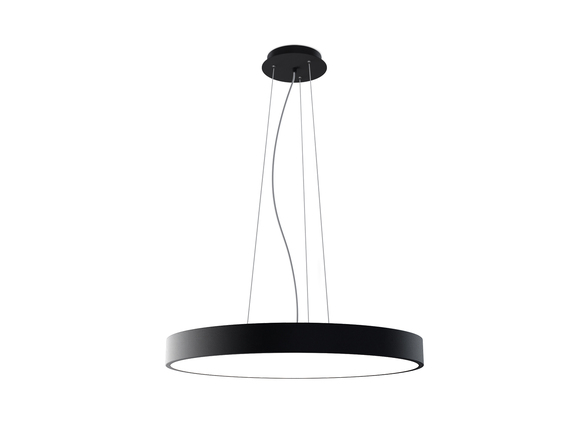 LED2 3274373D Závěsné svítidlo MONO SLIM 60 P-Z, B DALI/PUSH 60W 2700K/3000K/4000K černá