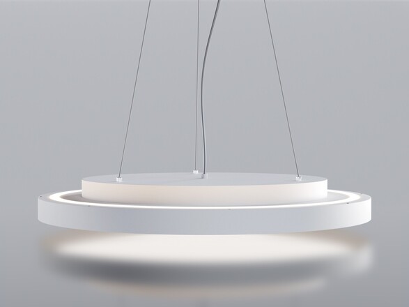LED2 3274971CSTW Závěsné svítidlo MOON 60 P/N-Z, W CASAMBI TW 60W (50+10) 2700K-4000K bílá