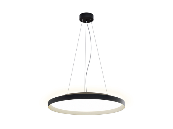 LED2 32749737CSTW Závěsné svítidlo MOON 60 P/N-Z, BCH CASAMBI TW 60W (50+10) 2700K-4000K černá/šampaň