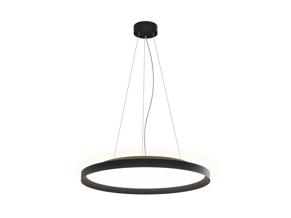 LED2 3274973DTW Závěsné svítidlo MOON 60 P/N-Z, B DALI TW/PUSH TW 60W (50+10) 2700K-4000K černá