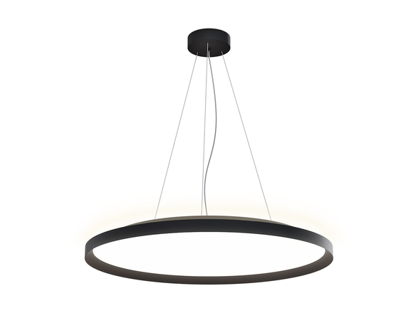 LED2 3275073DT Závěsné svítidlo MOON 80 P/N-Z, B TRIAC 88W (76+12) 2700K/3000K/4000K černá