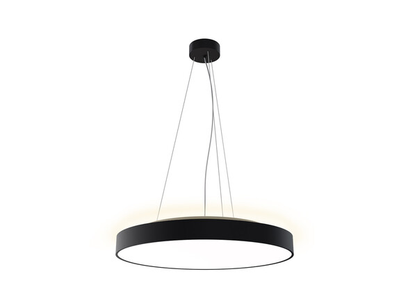 LED2 3275673D Závěsné svítidlo RINGO II 60 P/N-Z, B DALI/PUSH 55+10W 2700K/3000K/4000K černá