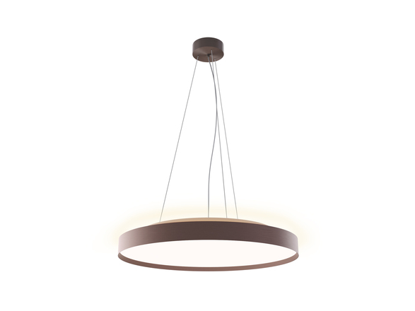 LED2 3275958CSTW Závěsné svítidlo TORO 60 P/N-Z, CF CASAMBI TW 55+10W 3000K-4000K hnědá