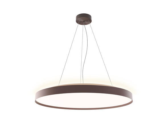 LED2 3276058DTW Závěsné svítidlo TORO 80 P/N-Z, CF DALI TW/PUSH TW 80+12W 3000K-4000K hnědá