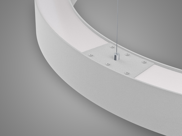 LED2 3276371DTW Závěsné svítidlo SATURN SLIM II 60 P/N-Z, W DALI TW/PUSH TW 60W (40+20) 2700K-4000K bílá