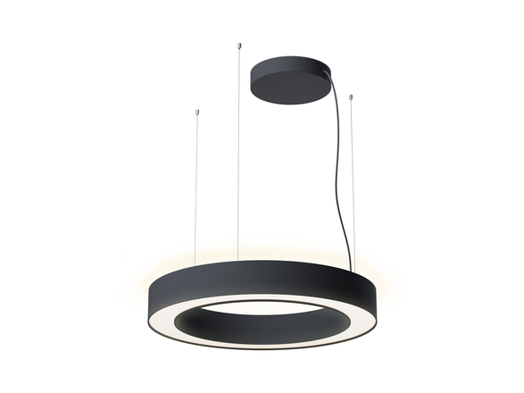 LED2 3276373D Závěsné svítidlo SATURN SLIM II 60 P/N-Z, B DALI/PUSH 60W (40+20) 2700K/3000K/4000K černá